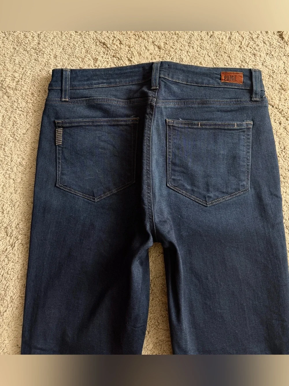 PAIGE Womens Verdugo Ankle Jeans Size 29 Skinny Dark Blue Binx Designer Denim